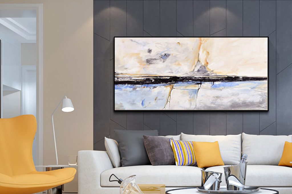 Benefits Of Abstract Wall Art Above Sofa – Decor Anywhere